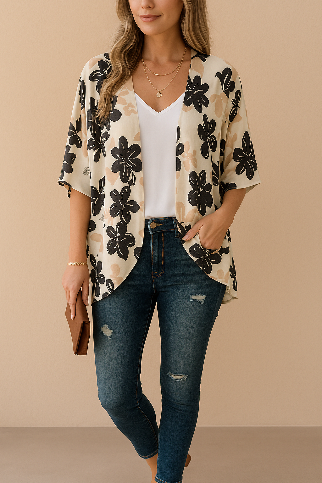 Amiri | Women’s Printed Airy Kimono