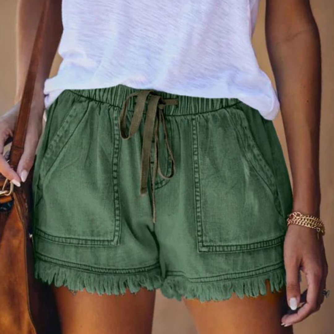 Dolphins | Women's Pocket Summer Shorts