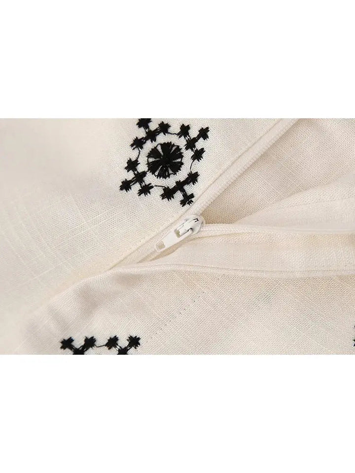 Vina | Women's Boho Wide-Leg Trousers