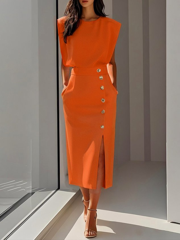 Camilla | Women Elegant Midi Dress