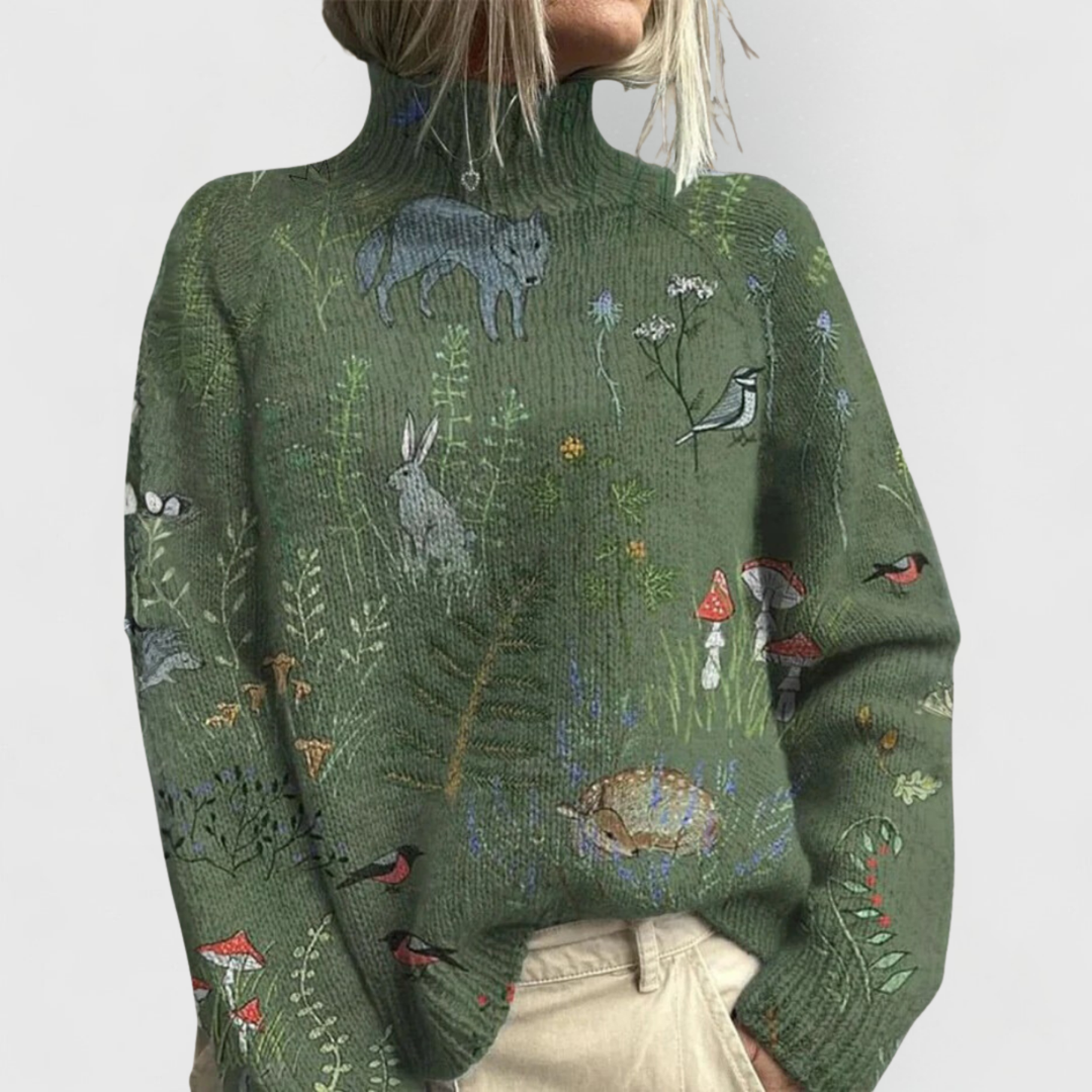 Centenia | Women's Elegant Turtleneck Sweater