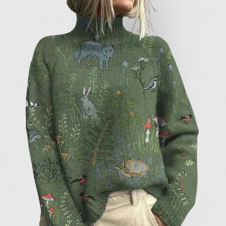 Centenia | Women's Elegant Turtleneck Sweater