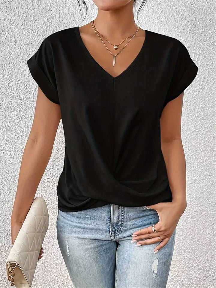 Taya | Women's V-Neck Oversized Blouse
