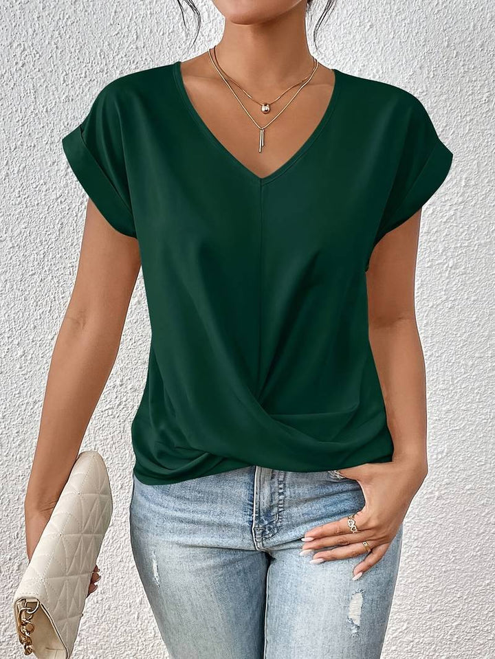 Taya | Women's V-Neck Oversized Blouse