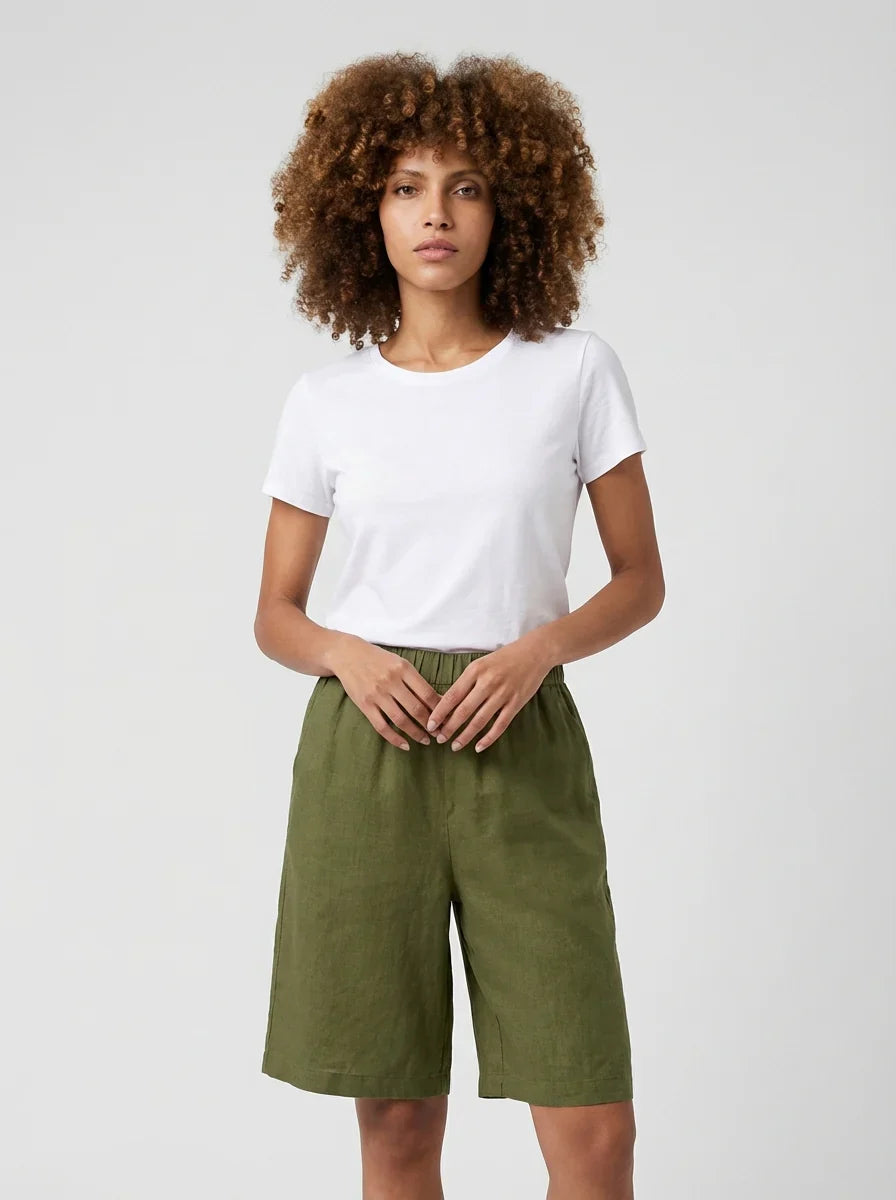 Mia | Women High Waist Summer Shorts