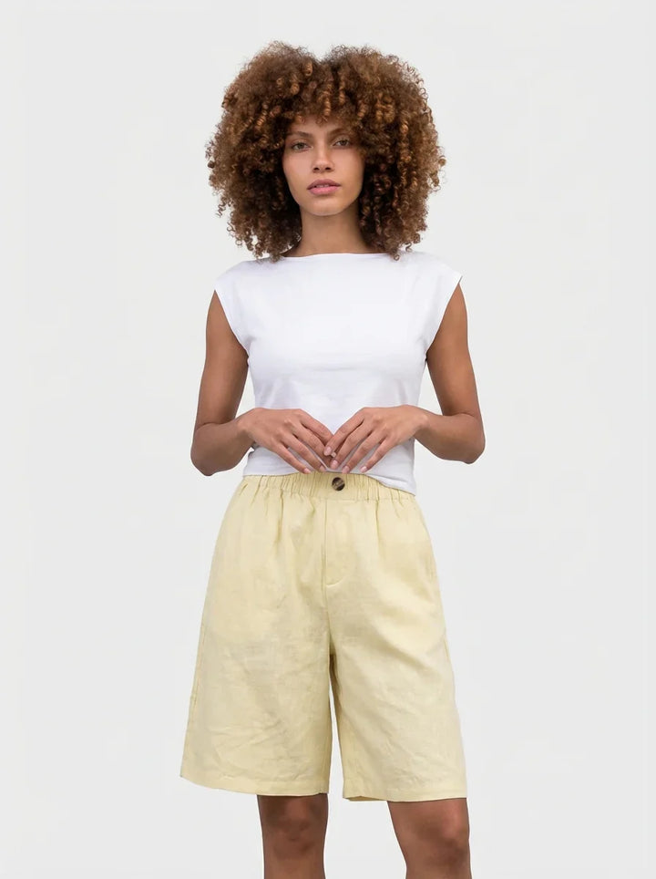 Mia | Women High Waist Summer Shorts
