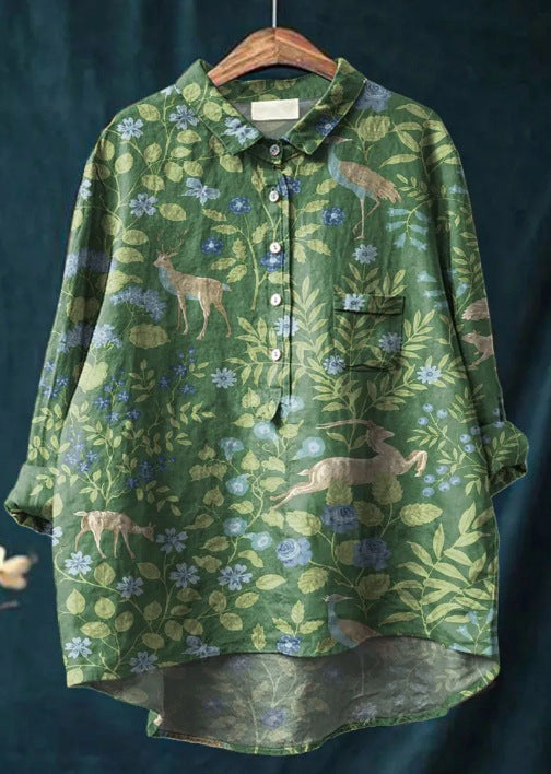 Anita | Women’s Tailored Floral Blouse