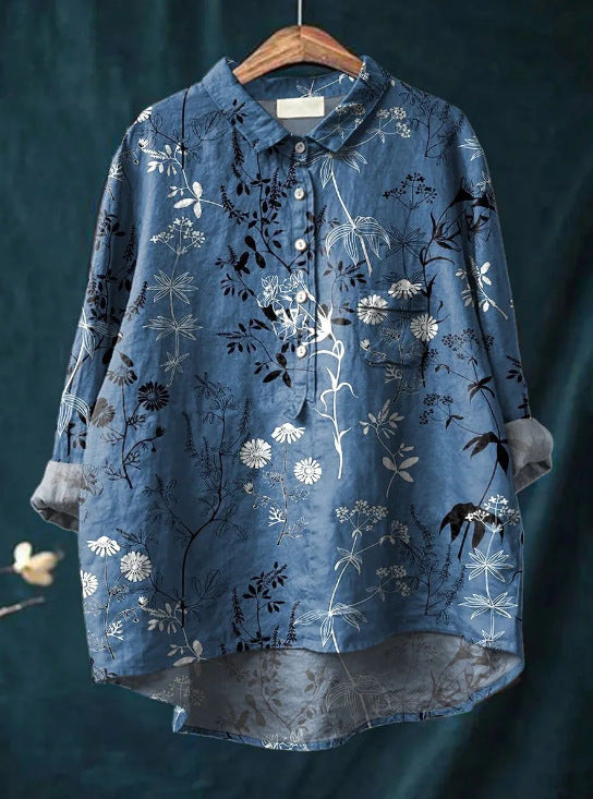 Anita | Women’s Tailored Floral Blouse