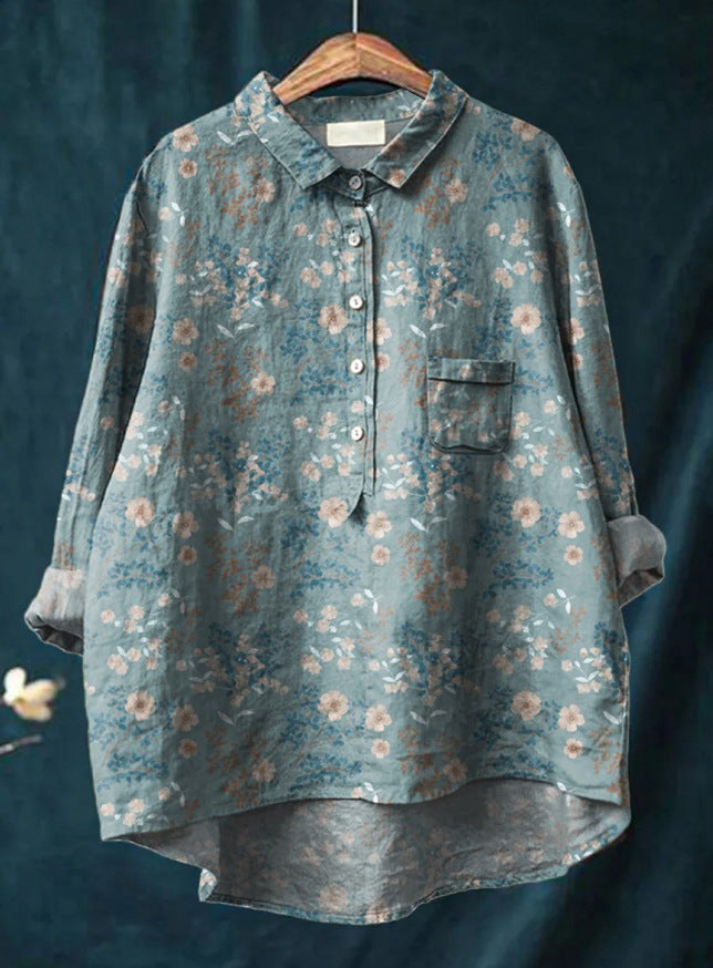 Anita | Women’s Tailored Floral Blouse