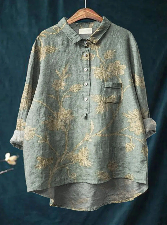 Anita | Women’s Tailored Floral Blouse
