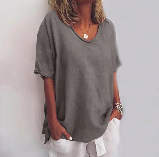 Kaela | Women's Oversized Drop-Shoulder T-Shirt