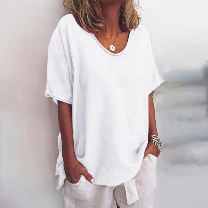 Kaela | Women's Oversized Drop-Shoulder T-Shirt