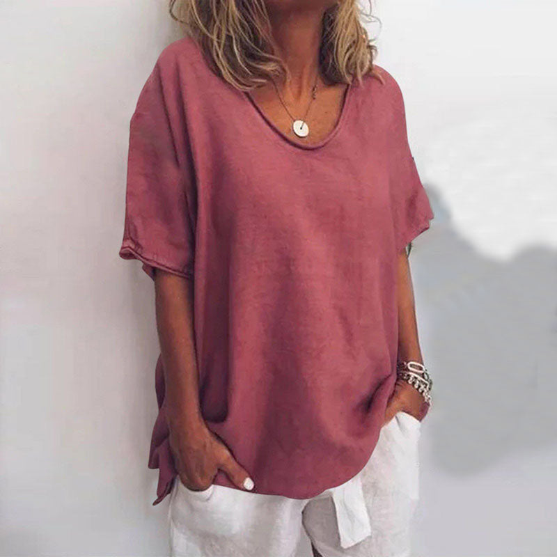 Kaela | Women's Oversized Drop-Shoulder T-Shirt