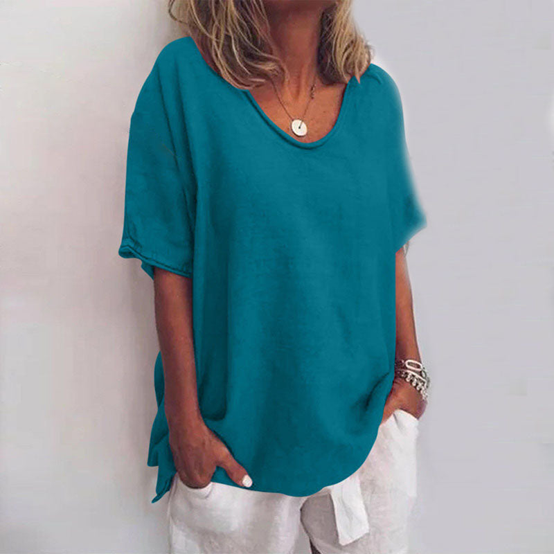 Kaela | Women's Oversized Drop-Shoulder T-Shirt