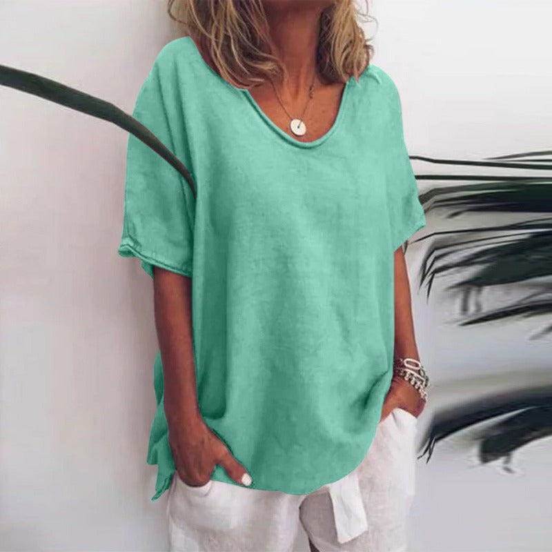 Kaela | Women's Oversized Drop-Shoulder T-Shirt