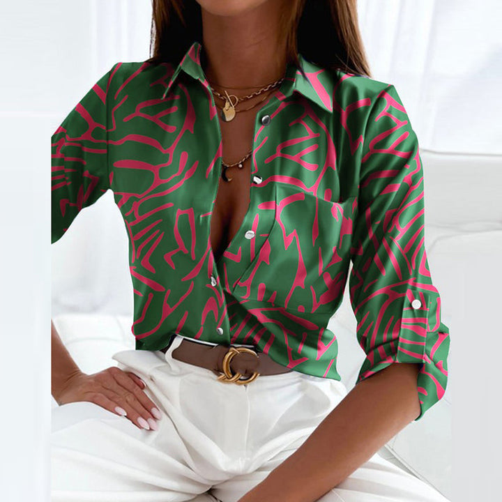 Elisa | Women Classic Collared Blouse
