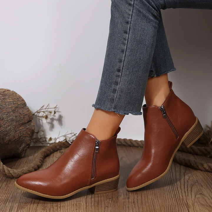 Aveline | Women's Lace-Up Ankle Boots