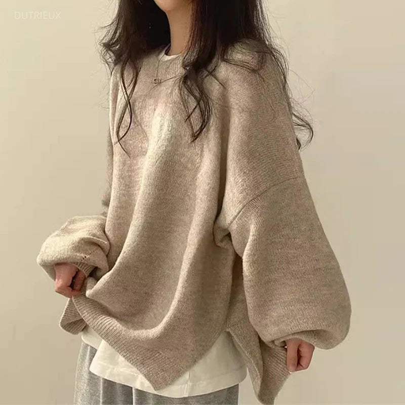 Mette | Women's Cozy Oversized Knit Sweater