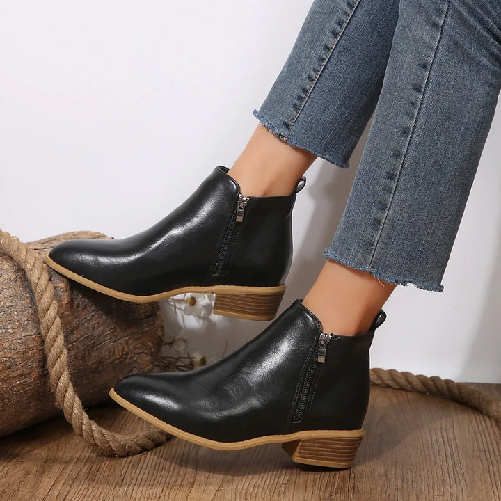 Aveline | Women's Lace-Up Ankle Boots