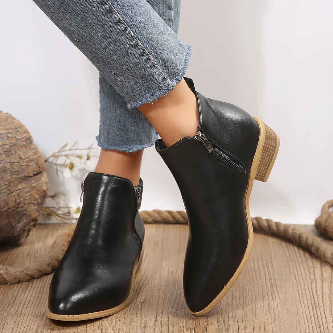 Aveline | Women's Lace-Up Ankle Boots