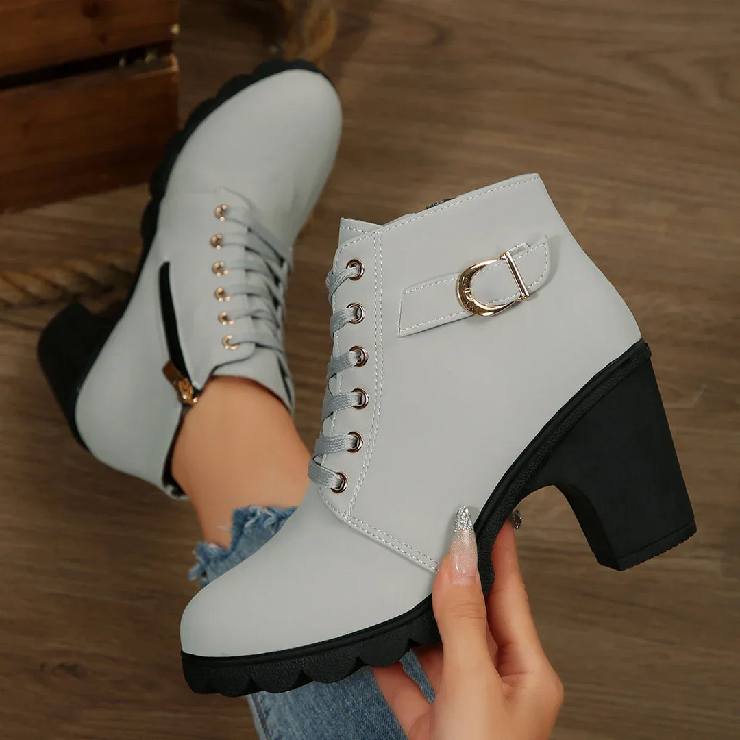 Selene | Women's Chunky Heel Ankle Boots