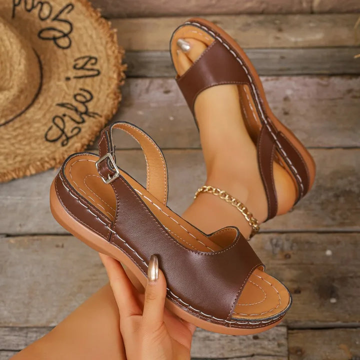 Isolde | Women's Ankle Strap Heeled Sandals