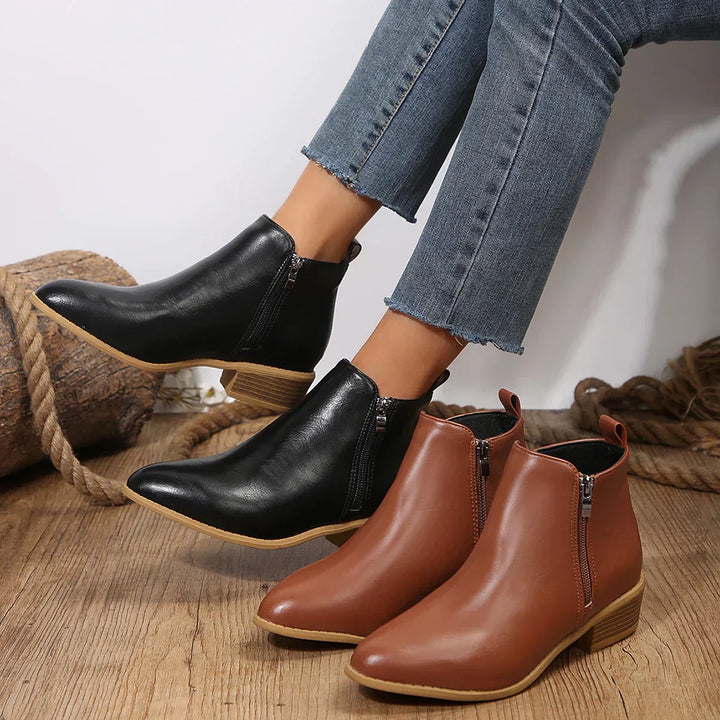 Aveline | Women's Lace-Up Ankle Boots