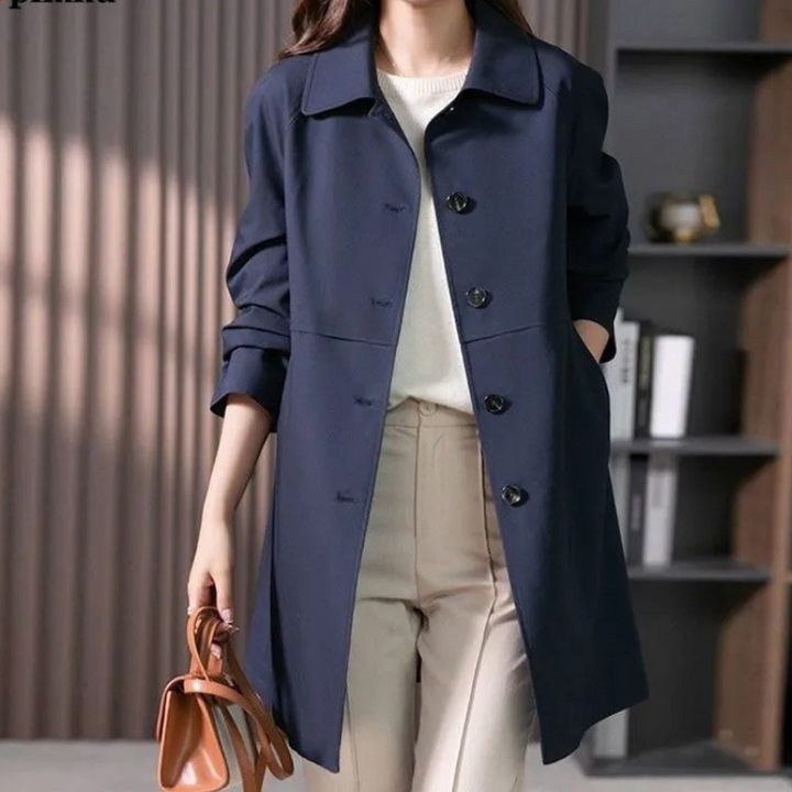 Sutton | Women's Single-Button Short Trench Coat