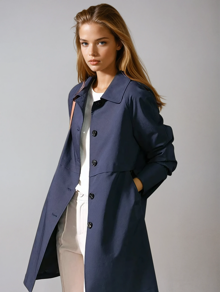 Sutton | Women's Single-Button Short Trench Coat