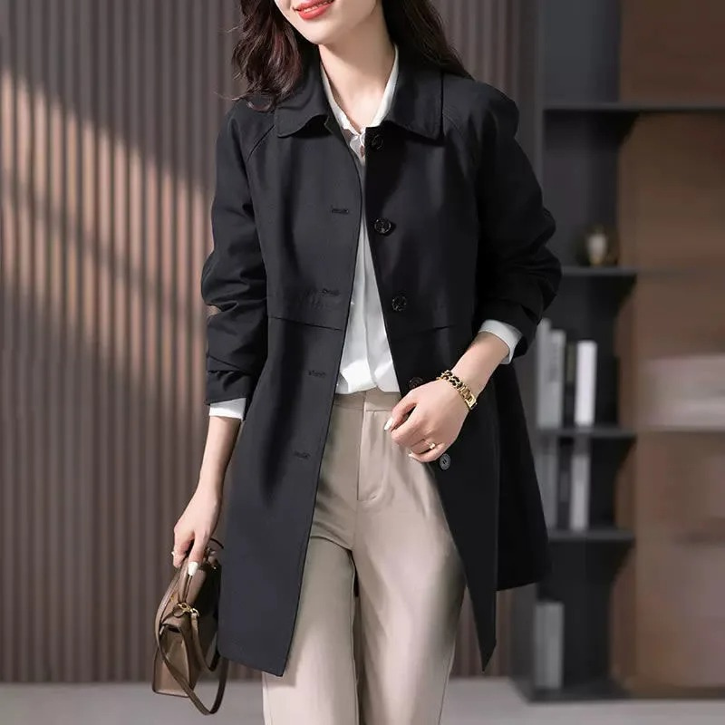 Sutton | Women's Single-Button Short Trench Coat