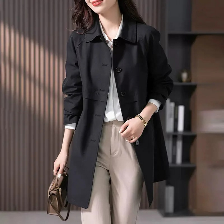 Sutton | Women's Single-Button Short Trench Coat