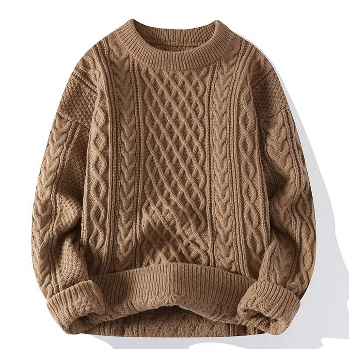 Mette | Women's Chunky Cable Knit Sweater