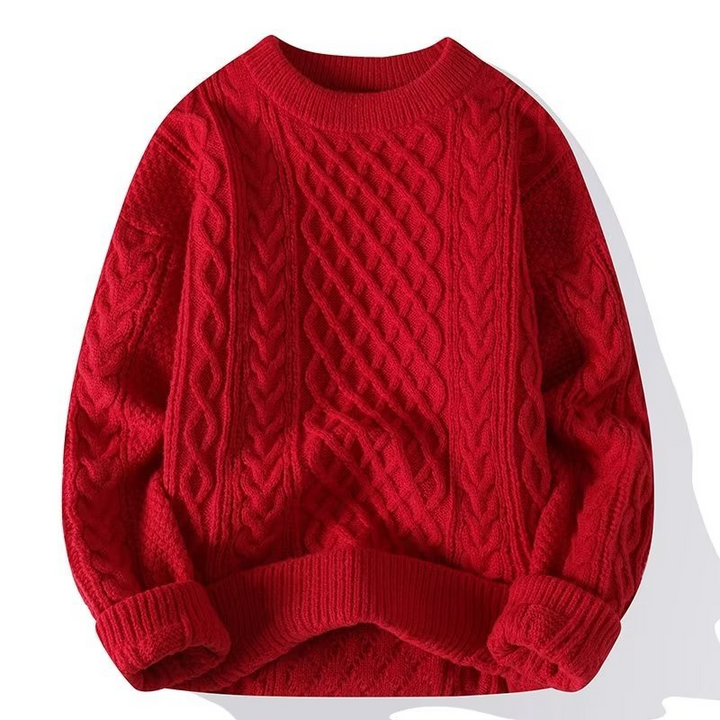 Mette | Women's Chunky Cable Knit Sweater