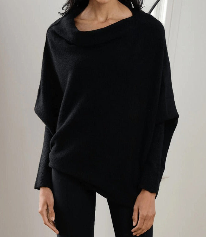 Sutton | Women's Oversized Boat Neck Sweater