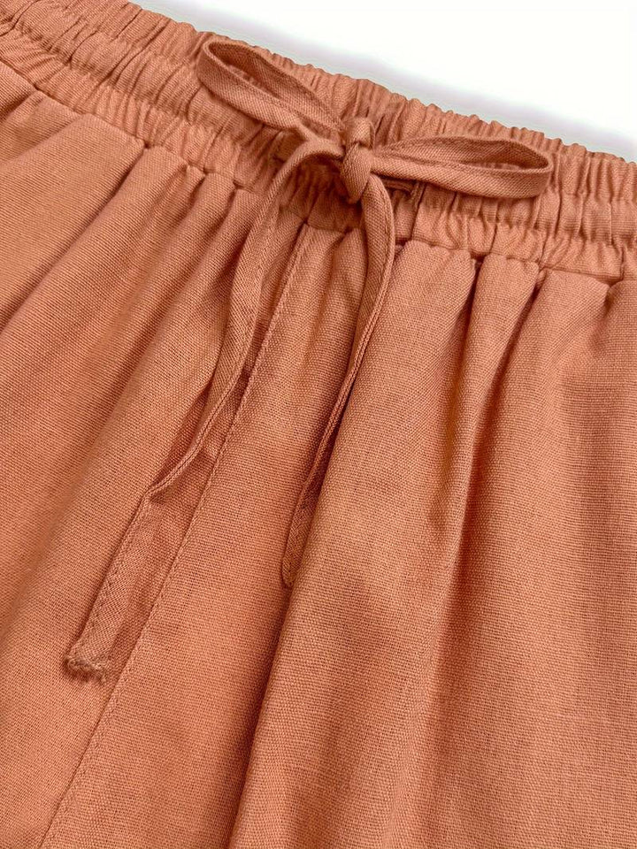 Cherry | Women Relaxed Drawstring Pants