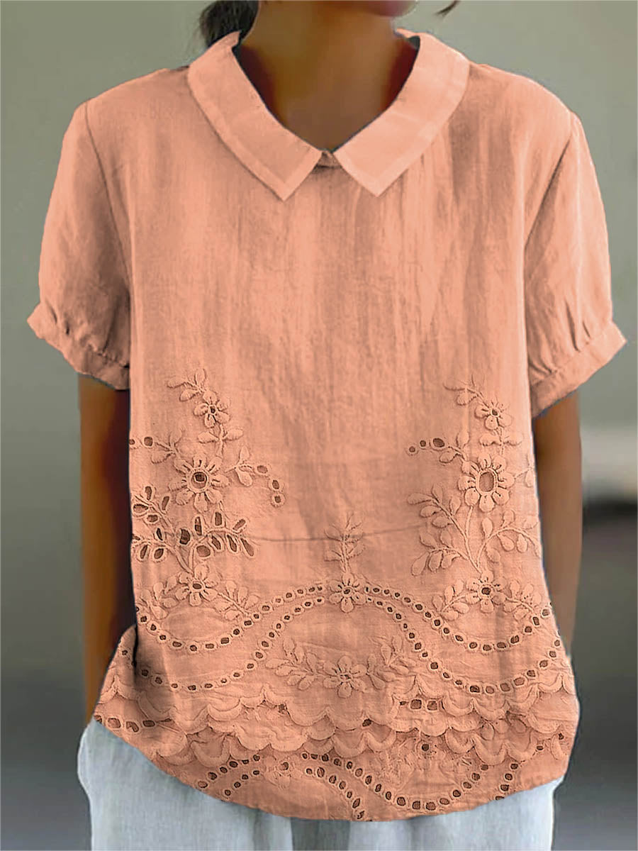 Marlowe | Women’s Floral Embroidered Shirt