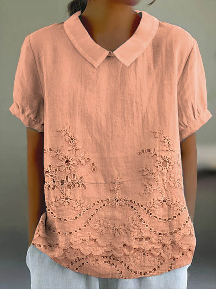 Marlowe | Women’s Floral Embroidered Shirt