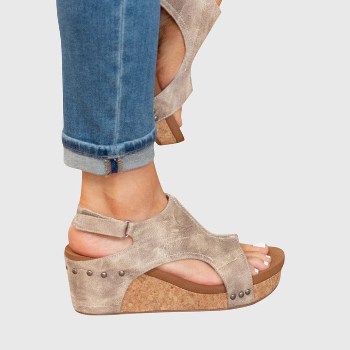 Elara | Women's Orthopedic Wedge Sandals