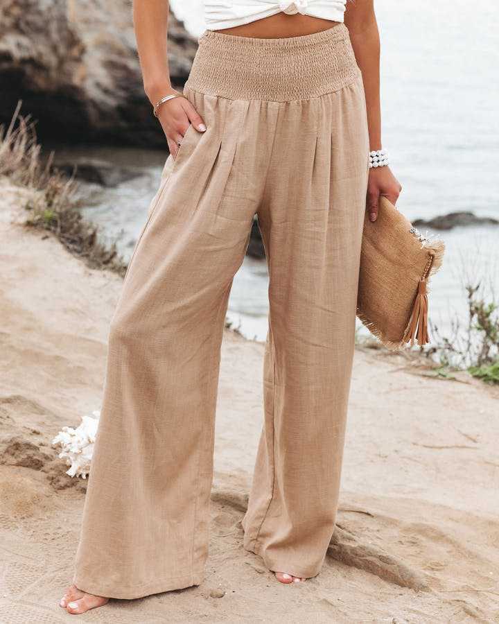 Susan | Women Flowing Wide-Leg Pants
