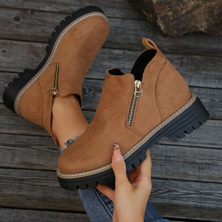 Liora | Women's Ankle Zip Boots
