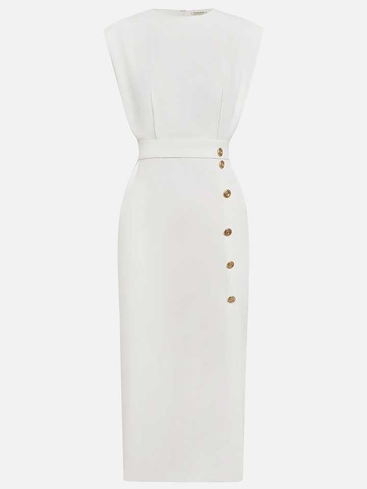 Sanne | Women's Structured Midi Dress