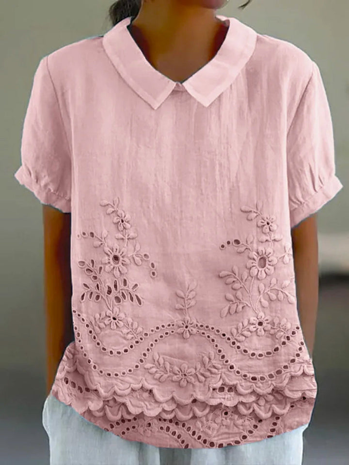 Marlowe | Women’s Floral Embroidered Shirt