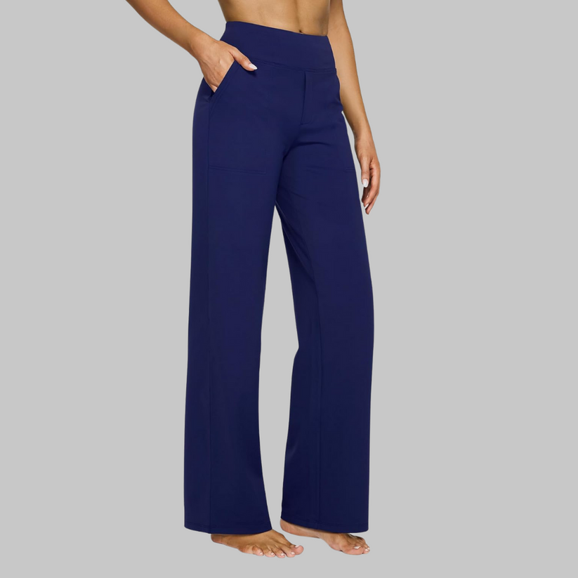 Elizabeth | Women High Rise Tapered Dress Pants