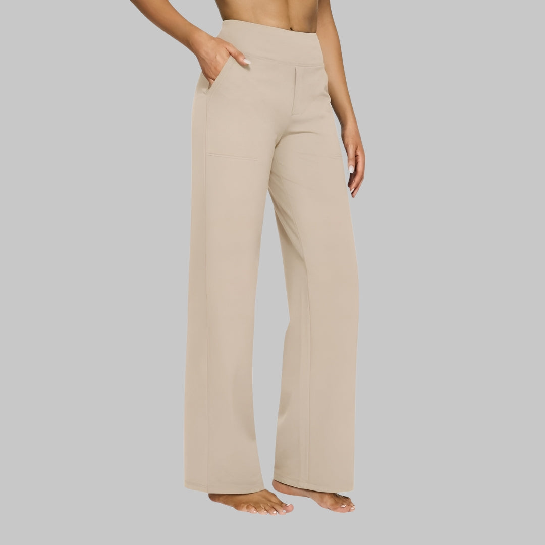 Elizabeth | Women High Rise Tapered Dress Pants