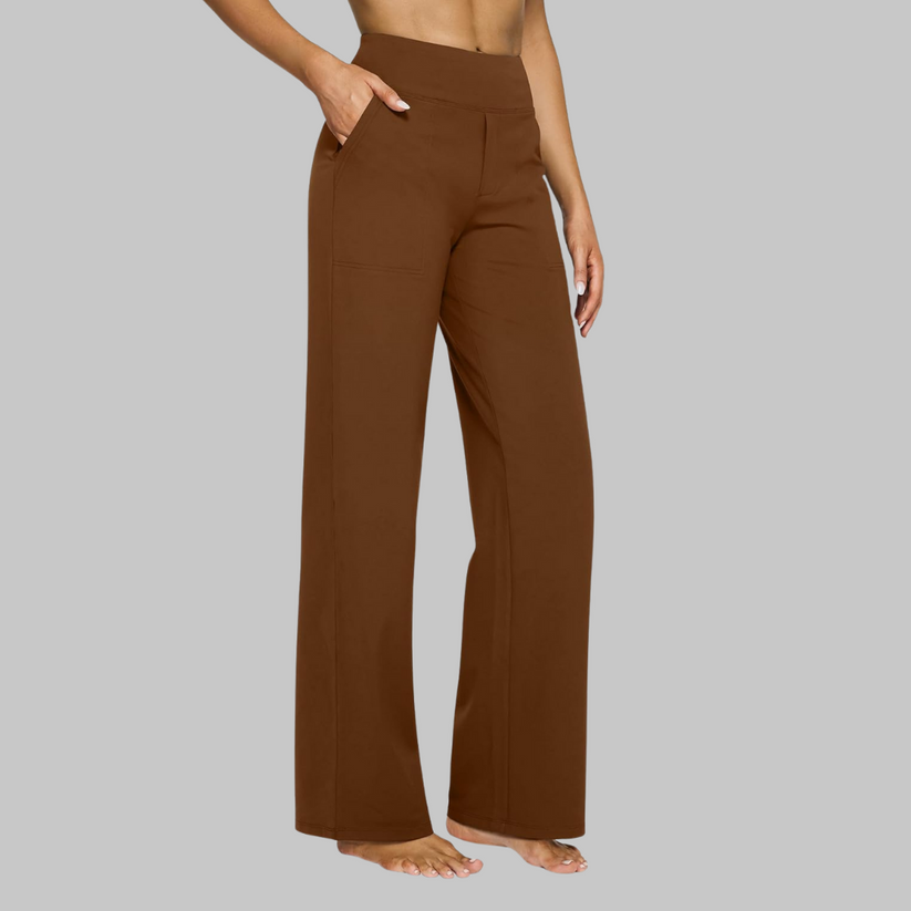 Elizabeth | Women High Rise Tapered Dress Pants