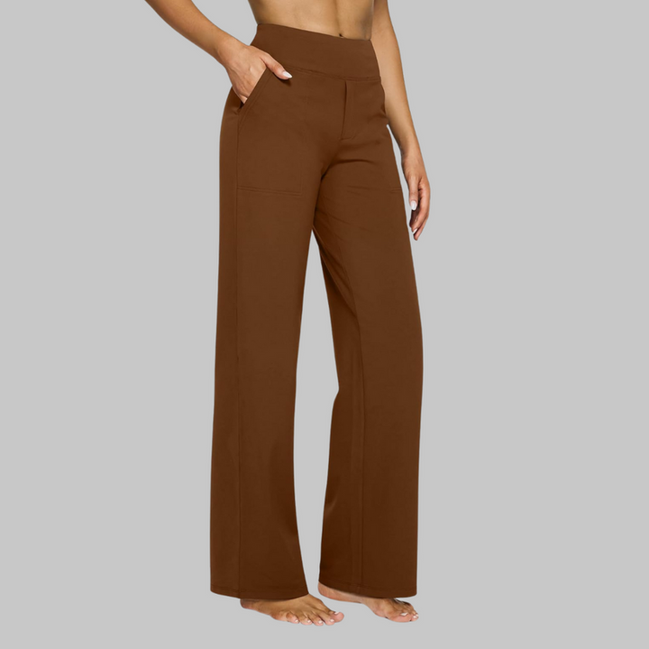Elizabeth | Women High Rise Tapered Dress Pants