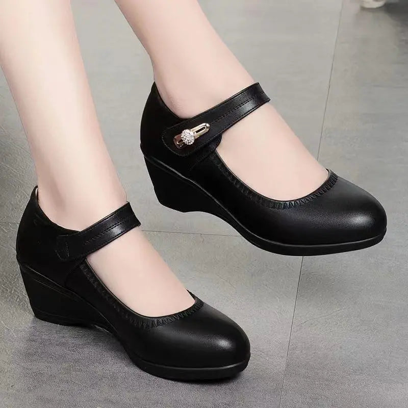 Desirei | Women's Mid Heel Shoes Elegant