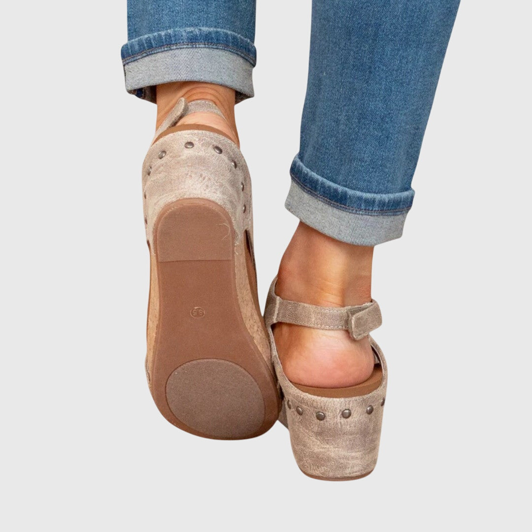 Elara | Women's Orthopedic Wedge Sandals