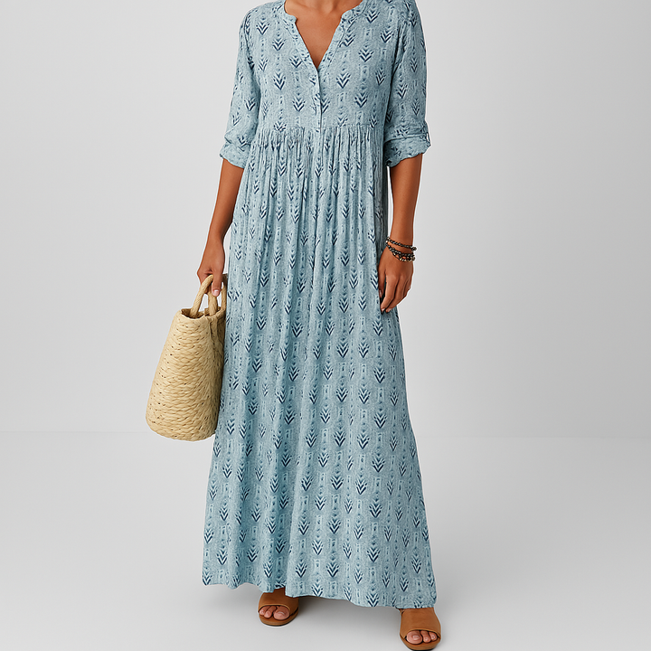 Isabella | Women Boho Print Maxi Dress