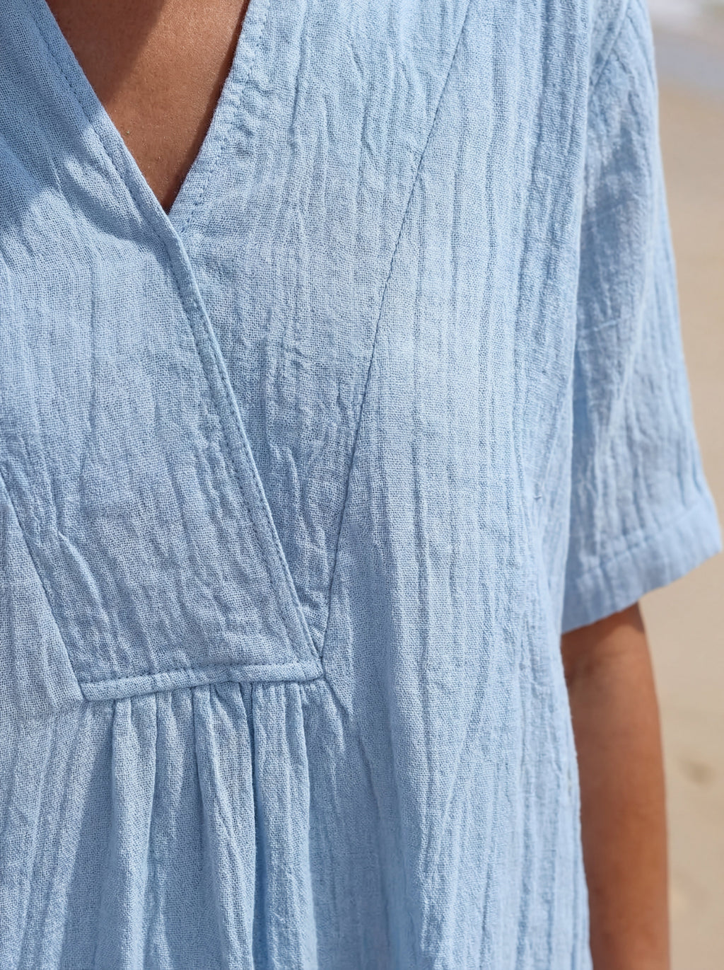 Sienna | Women's Casual V-Neck Midi Dress